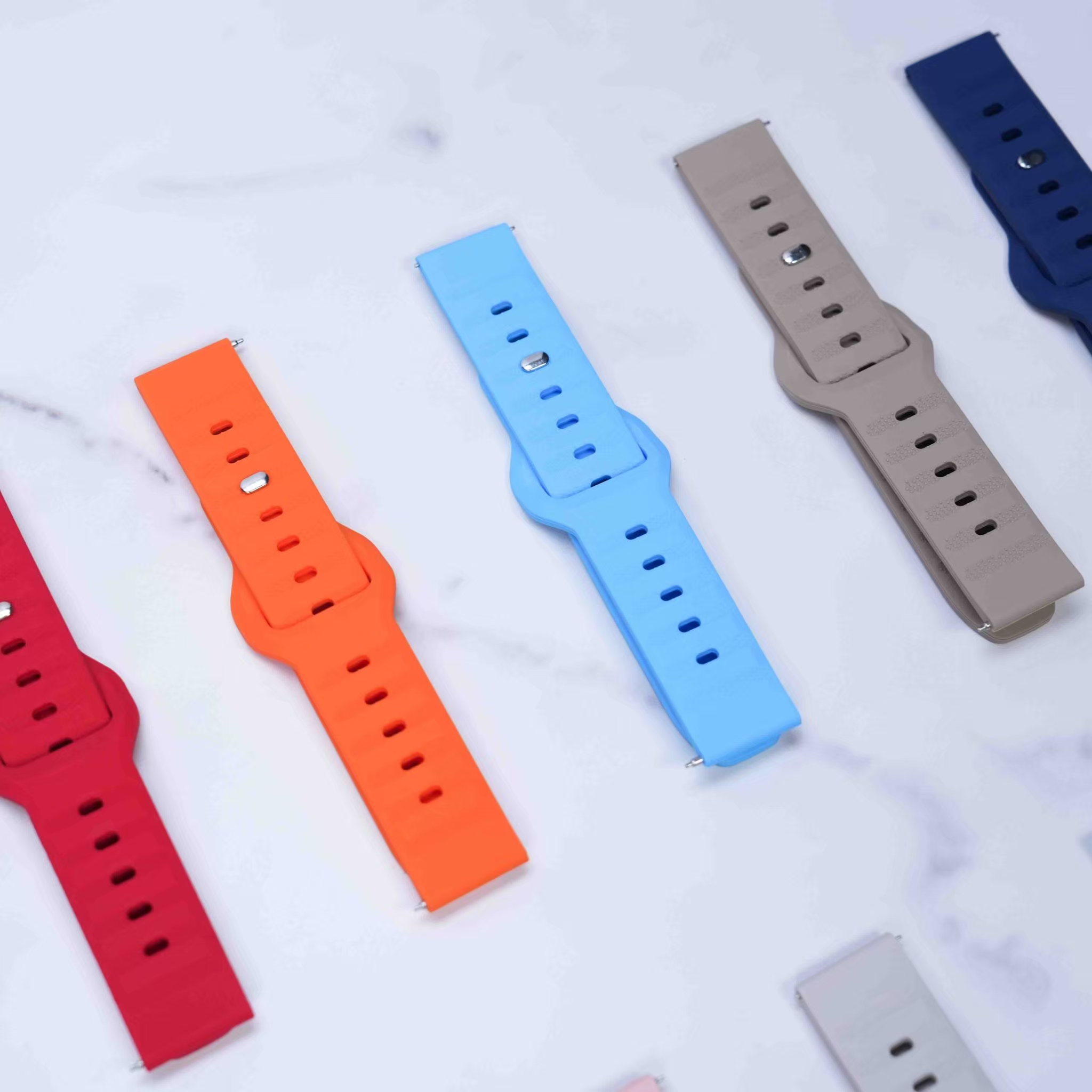 สาย Silicone Quick Release 20mm,22mm (N) - Image 5