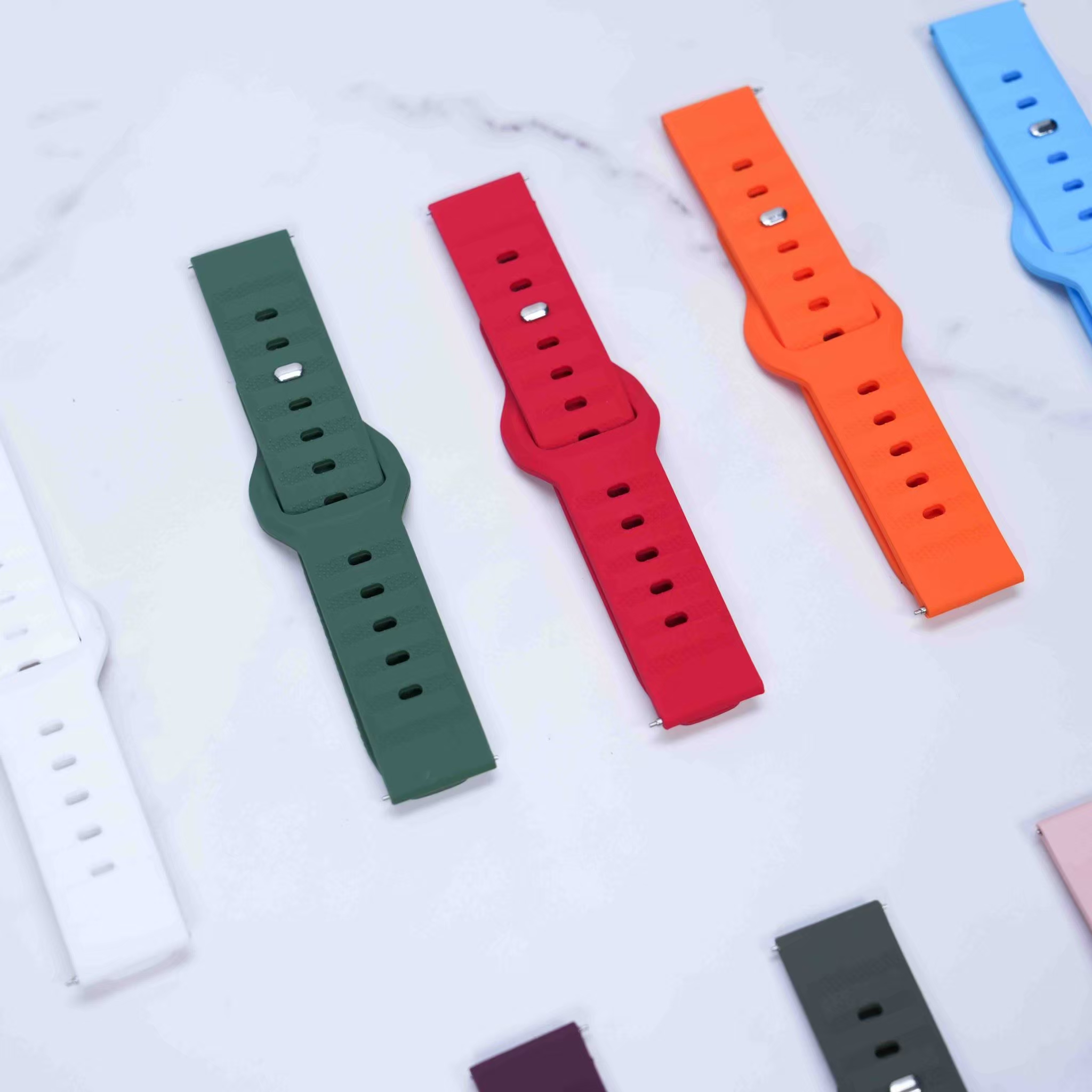 สาย Silicone Quick Release 20mm,22mm (N) - Image 4